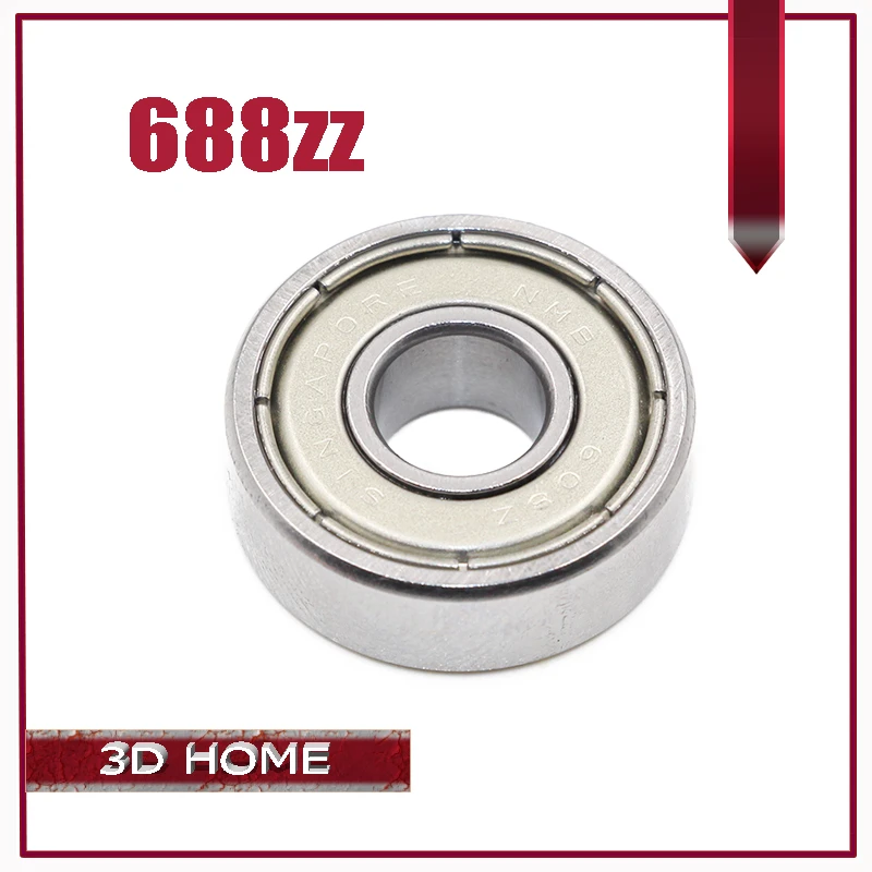 688-ZZ Shielded ball bearing 8mm x 16mm x 5mm 3D Printer 