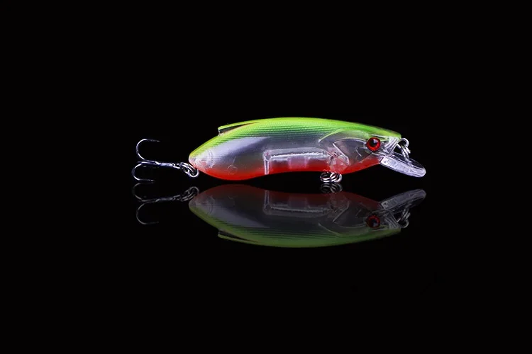 NEW 80mm 16g Minnow Stream Fishing lure Mini Trout baits small whopper vibrating light sinking micro fish crankbait japan winter