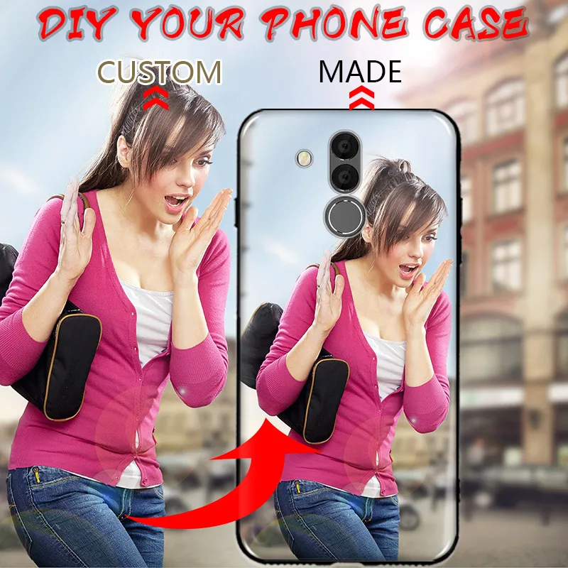 Huawei Mate 20 Lite Case DIY Personalized custom photo name Customize printing your design picture cover Coque maimang 7 |