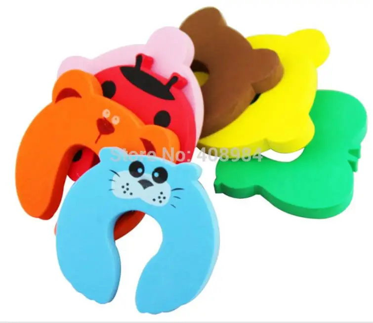 (90 pieces/lot)cartoon Child safety door card stop doors security door clip (90 pieces/lot)cartoon Child safety door card stop doors security door clip