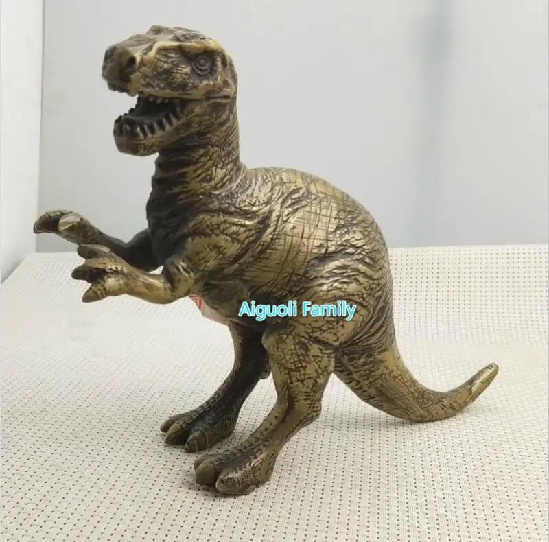 

Art collection home decoration crafts,chinese old handwork copper dinosaur statue,metal dinosaur model sculpture