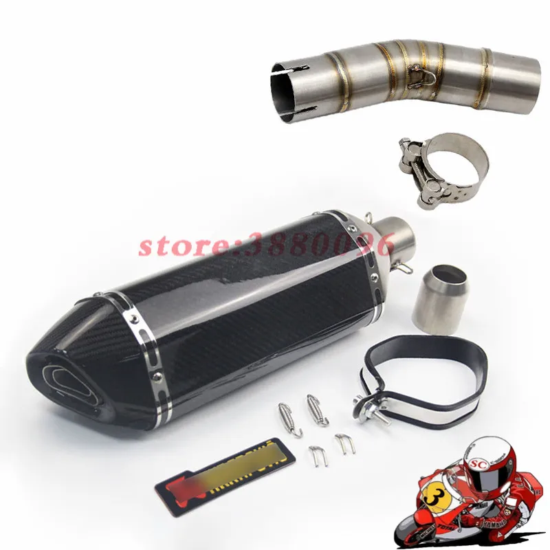 Motorcycle full system slip on for Suzuki bk400 600 gsxr750 gsx150r gsx250r gsx1000r gsxr600 750 gsxr1000 gsxr1300 gw250f sfv650