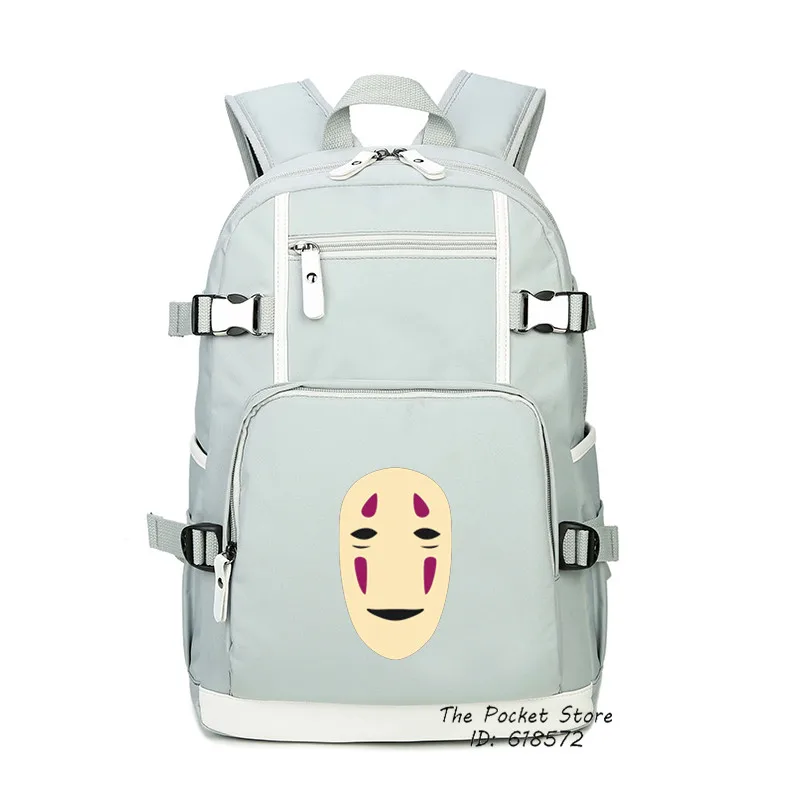 Классическая японская аниме Унесенные призраками школьные сумки для девочек без маски для лица розовый рюкзак Mochila Feminina холщовая женская сумка для книг