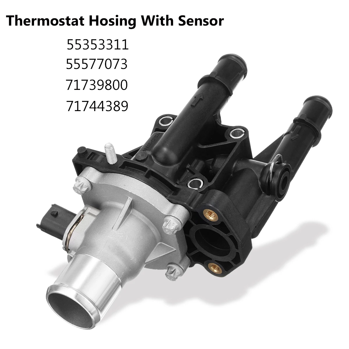 

Car Thermostat Housing with Sensor For Chevrolet for Vauxhall Astra H Zafira B 1.6 2004-2017 55353311 55564890