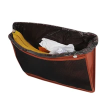 Новая-автомобильная корзина для мусора на заднем сиденье автомобиля висячая коробка большой емкости Скрытая Складная Многофункциональная сумка для хранения мусора