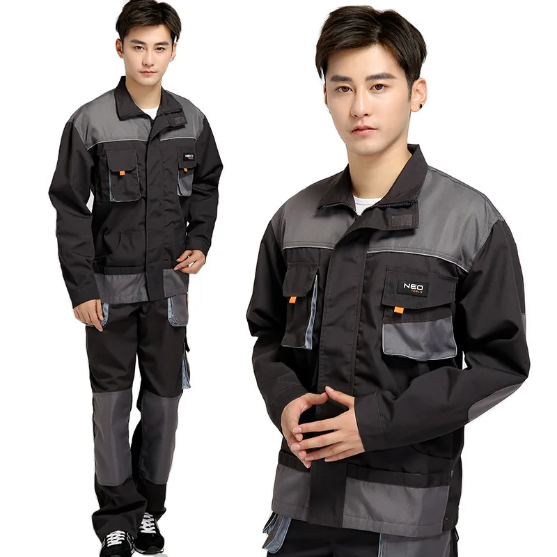 CCGK bib overalls men work coveralls protective repairman strap jumpsuits pants working uniforms plus size sleeveless coverall 3334243234ss