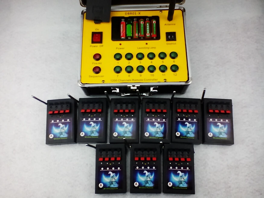 

fast delivery 36 Cues fireworks remote New arrival DMX Stage Copper wire smart switch wedding equipment-wireless switch