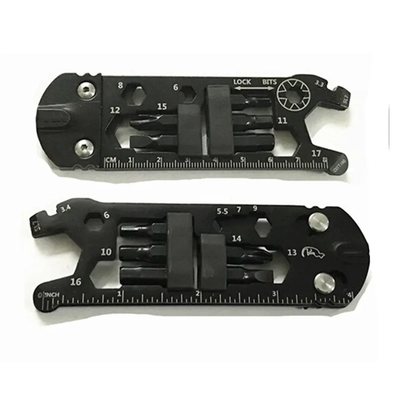 30 In 1 EDC Gadget Outdoor Equipment Camping Keychain Supplies Bottle Opener Multi-Function Tools Wrench Portable Multitool 30 In 1 EDC Gadget Outdoor Equipment Camping Keychain Supplies Bottle Opener Multi-Function Tools Wrench Portable Multitool