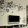 2022 Wall Stickers Fashion Beautiful DIY Removable Vinyl Flowers Vine Mural Decal Art Stikers For Living Room Wall Decoration ► Photo 2/6