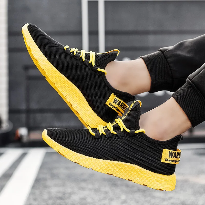 

BVNOBET Casual No-Slip Men Sneakers Breathable Men Shoes Air Mesh Men'S Sneakers Trainers Shoes Schoenen Mannen Drop Shipping