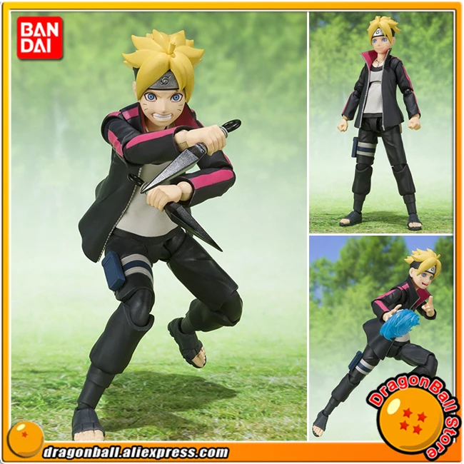 100% оригинальная экшн фигурка BANDAI Tamashii Nation S.H. Фигуртс SHF Наруто Узумаки|Игровые