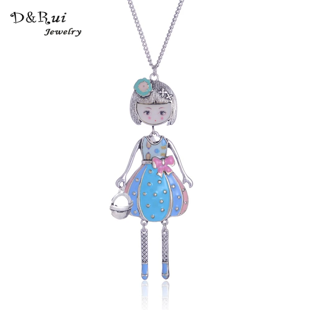 D &amp Rui ювелирные изделия куклы Цепочки и ожерелья длинной цепи сплава