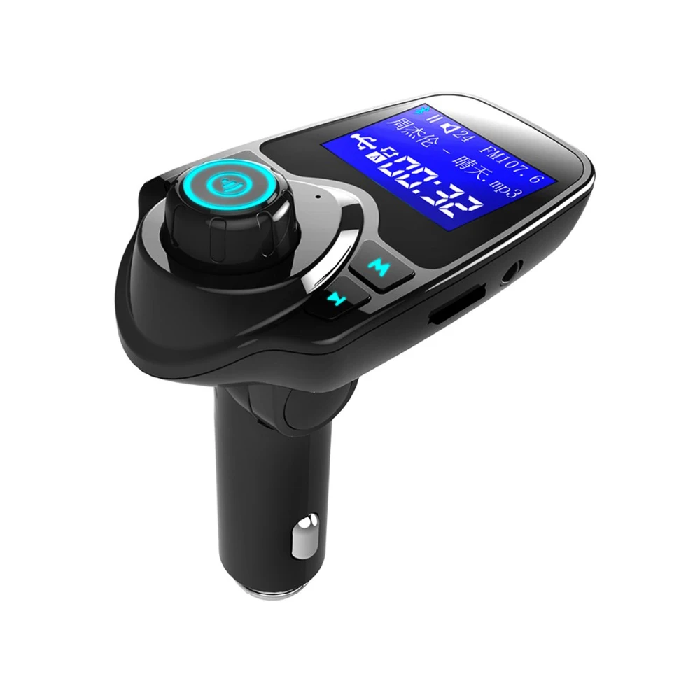 Автомобильный MP3 плеер fm модулятор Bluetooth передатчик комплект громкой связи A2DP LCD