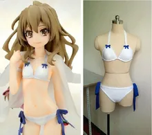TIGER x DRAGON Heroine Aisaka Taiga Bikini Personalizado Branco Cosplay Swimsuit