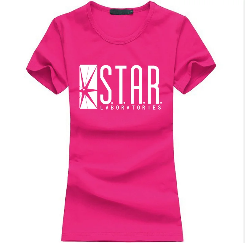 S.T.A.R Star Laboratories женская футболка Новая летняя Модная хлопковая Футболка harajuku femme Футболка Star Labs хипстерский Топ тройник