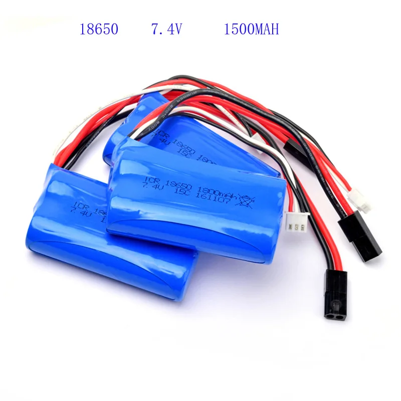 Скорость 18650 7.4v1500mah литиевая батарея группы с водным оружием