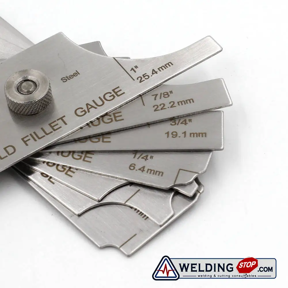 Calibre de Solda Mg 11 Welding Fillet Gage Inspeção metric & Padrão  - Image 5
