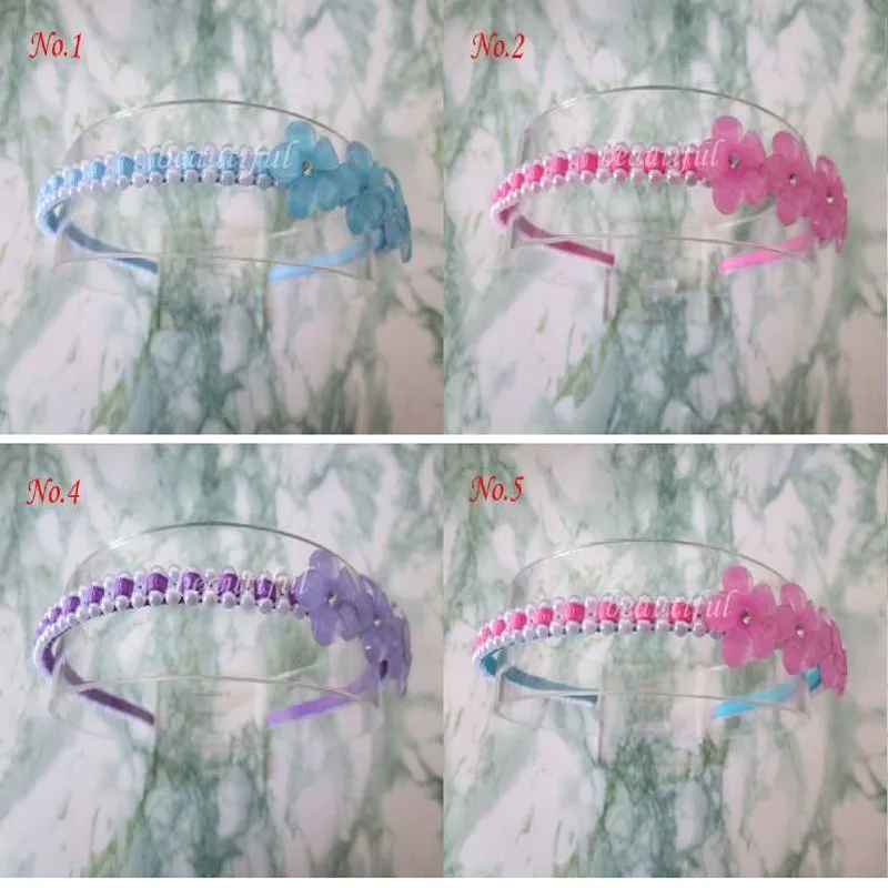 12 BLESSING Good Girl Modern Style FROZEN Headband Counterfeit Pearl Resin 76No. 12 BLESSING Good Girl Modern Style FROZEN Headband Counterfeit Pearl Resin 76No.
