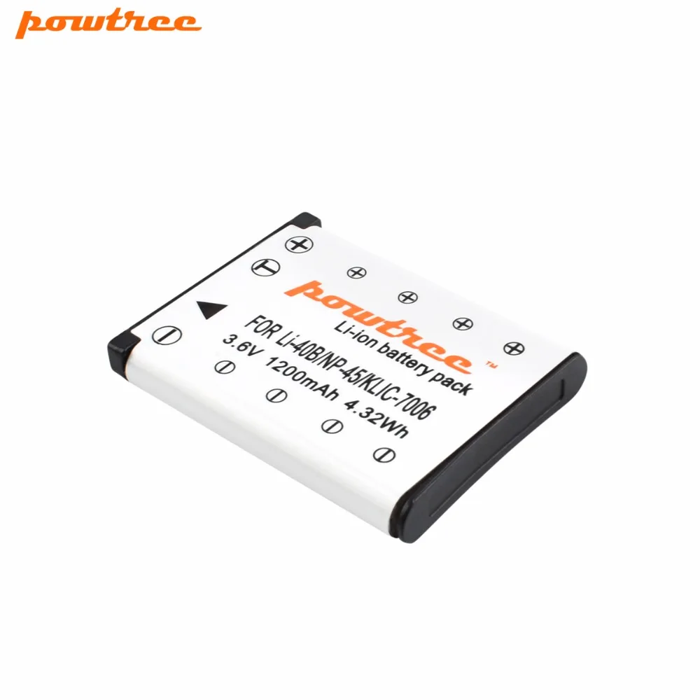 

1200mAh 3.6V Li-ion LI-42B Li-40B 40B NP-45 NP45 EN-EL10 DLI63 D-Li108 DLI108 NP-80 NP80 CNP80 KLIC-7006 K7006 L15
