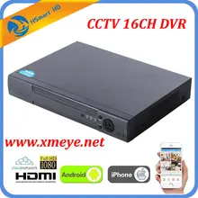 16CH видеонаблюдения DVR рекордер с P2P Cloud легко удаленного доступа 16 канал CVBS камеры DVR реального времени Автономный 1080 P HDMI выход VGA
