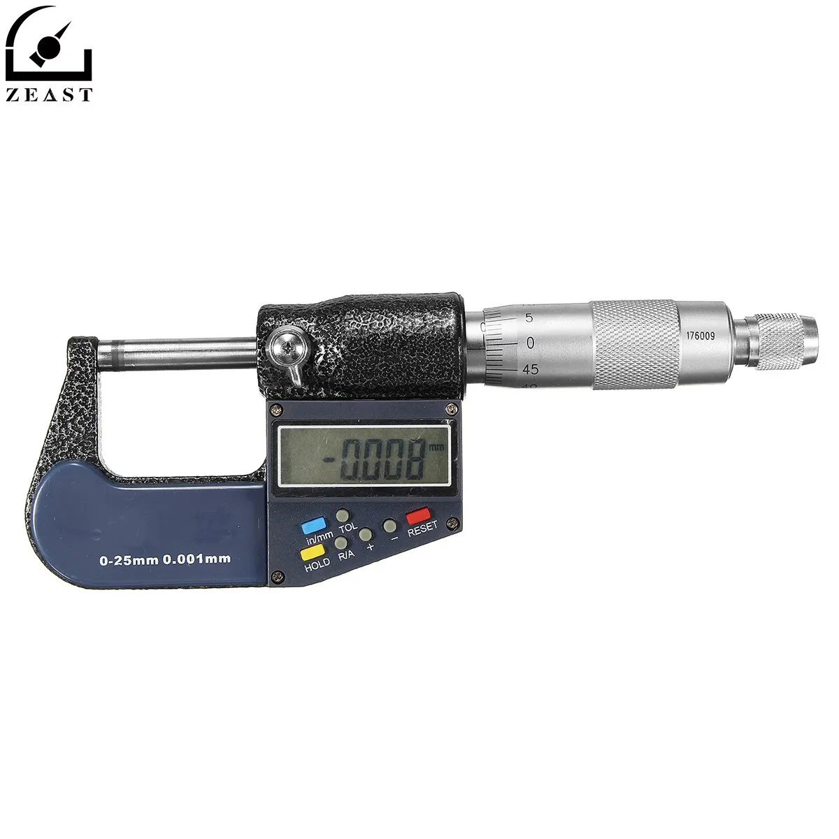 

Micrometer 0-25mm 0.001mm/0.00005" LCD Electronic Digital Scale Measurement Kit