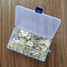 120 шт Металлические Картины Висячие Набор Фото рамочные крючки гвозди вешалка для отображения настенные домашние декоративные предметы