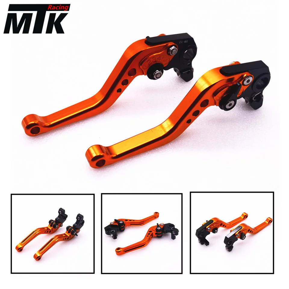Black Adjustable Brake & Clutch Levers For Harley Touring Glide FLTRX 2014+