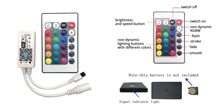 5 м 10 м WiFi светодиодный светильник RGB водонепроницаемый SMD5050 30/60 светодиодный 12 В постоянного тока rgb диод гибкая лента Wi-Fi адаптер+ разъем