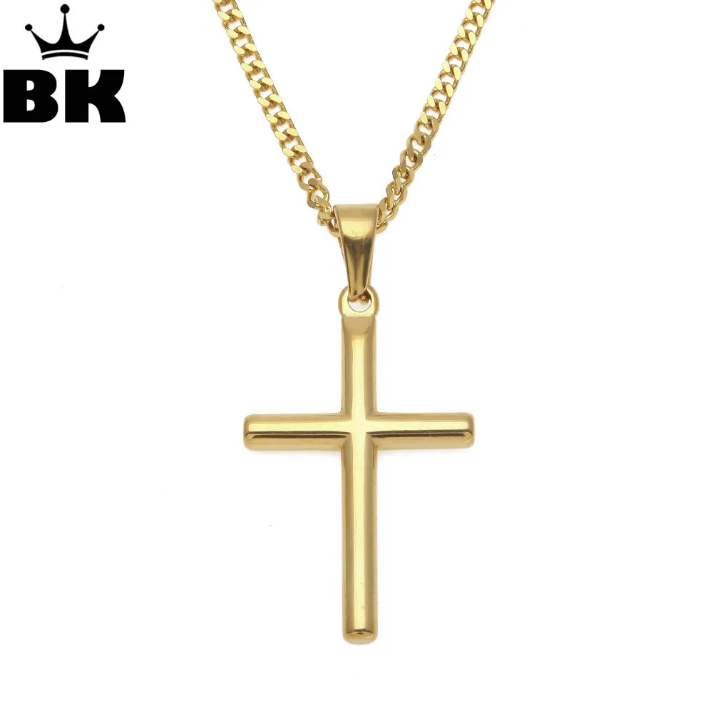 Ожерелье с кулоном в виде креста из нержавеющей стали|jewelry for men|cross pendant necklacecross |