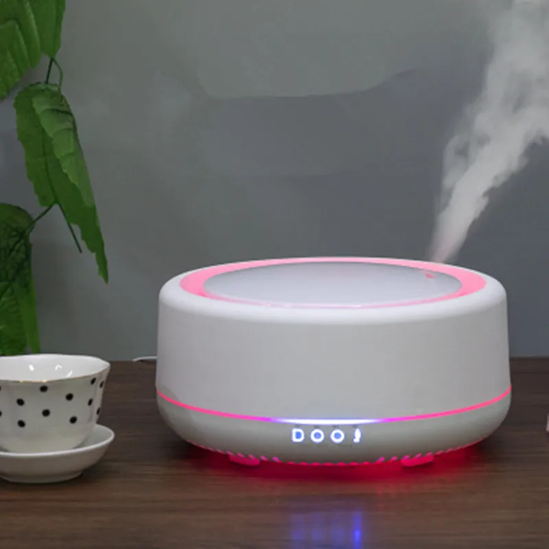 

New 700Ml Ultrasonic Air Humidifier Aroma Essential Oil Diffuser Aromatherapy Cool Mist Air Purifier Color Light For Home Office