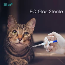 40 шт./лот) 2,12x12 мм FDX-B микрочип шприц Pet ID животные инжектор RFID 134,2 кГц ПЭТ Id микрочипы с инъекцией шприц