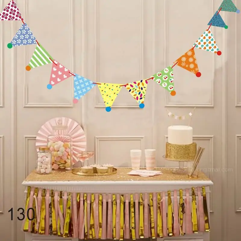 12 Flags 3.2m Colorful Cotton Bunting Banners Pennant Newborn Baby bed decor Shower Birthday Wedding Garland Flags Decoration 12 Flags 3.2m Colorful Cotton Bunting Banners Pennant Newborn Baby bed decor Shower Birthday Wedding Garland Flags Decoration