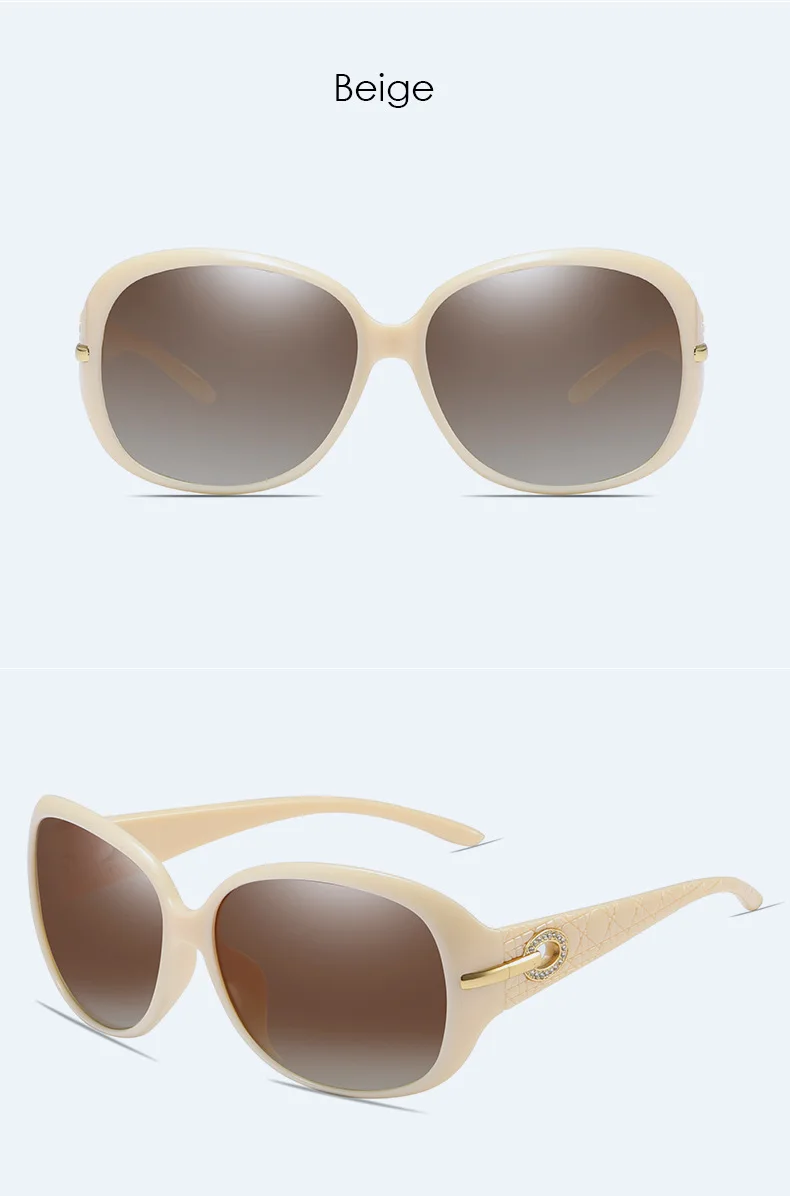 FENCHI sunglasses women polarized luxury designer brand oversized sun glasses for ladies lunette de soleil femme