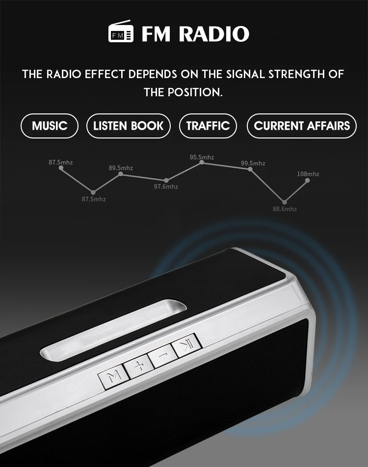NBY 6690 Bluetooth динамик портативный беспроводной динамик звуковая система стерео музыка объемный поддержка TF AUX USB