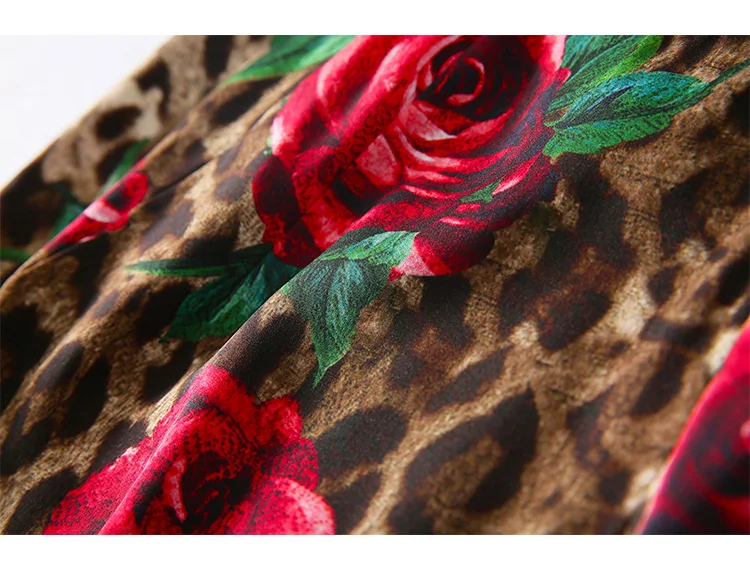 Svoryxiu подиумная дизайнерская Летняя шелковая юбка для вечеринок женская винтажная розовая леопардовая посылка длинные юбки для ягодиц