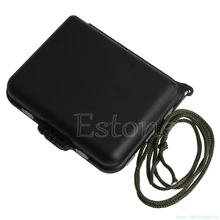 Водонепроницаемый пластиковый 16 контейнер для рыболовных приманок Приманка снасти ящик для хранения сумка Прямая поставка