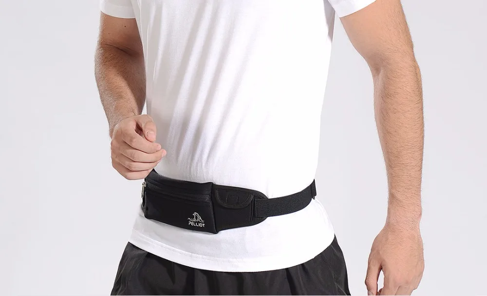 Xiaomi Youpin PELLIOT Sports Invisible Pockets Practical multi-warehouse Headphone hole Multi-function Phone Bag Waist Bag (9)