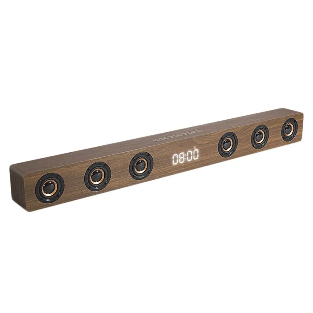 

Wood Audio Wireless Bluetooth 4.2 Music Speaker With Remote Control