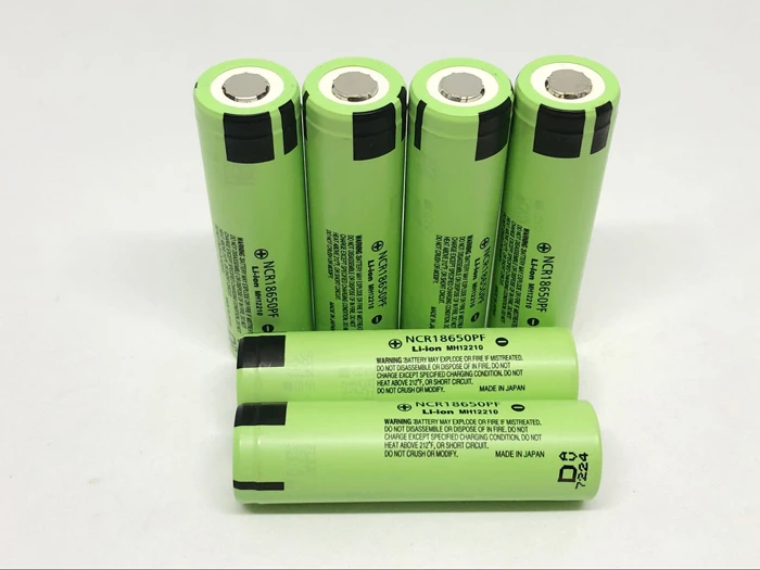 

8pcs/lot New Original Battery For Panasonic NCR18650PF 18650 PF 2900mah 10A High Drain Rechargeable 3.7V Lithium Batteries