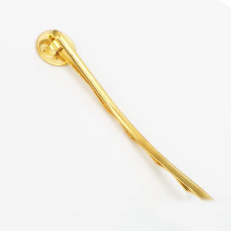 20pcs 45mm Hair Clip Setting Rhodium Gold Black color Diy Hair Clips Blank Hairpin Base Fit 7/8mm Cabochon Cameo Blanks