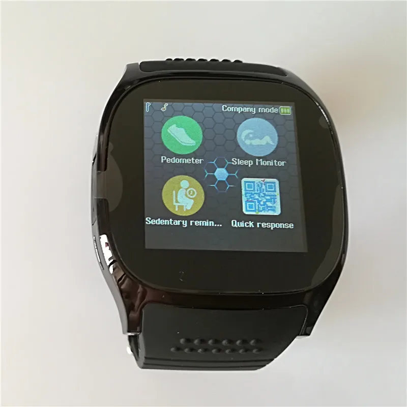 T8 Bluetooth Смарт часы с камерой музыкальный плеер Facebook Whatsapp Синхронизация SMS Smartwatch поддержка SIM TF карта для Android PK DZ09