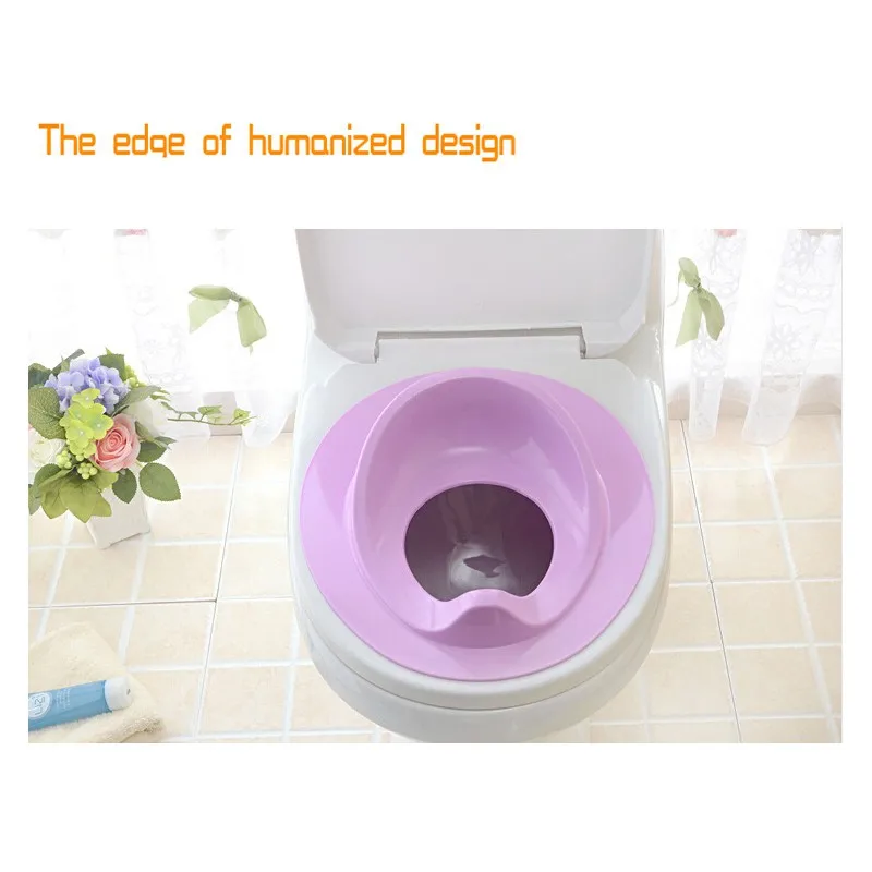 

Children Baby Plastic Toilet Potties Baby Potty Safe Seat for Grils Boy Trainers Comfortable Portable Toilet Ring Infant Potty