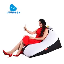 LEVMOON Beanbag Sofa Chair Naruto Seat zac Shell Comfort Bean Bag Bed Cover Without Filler Cotton Indoor Beanbag Lounge Chair