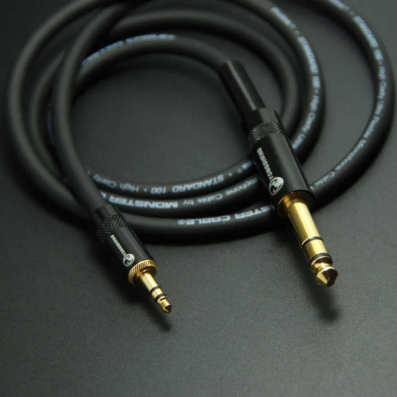 Аудио кабель сделай сам Hi Fi 3 5 мм до 6 35 Кабель Папа папа|audio cable|audio cable 3.5cable 3.5 |