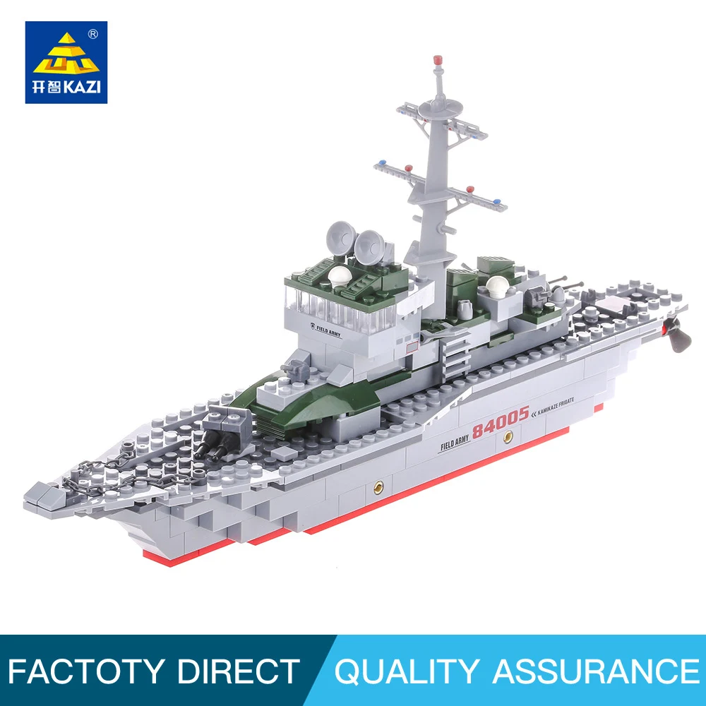 

Kazi Military Frigate Blocks 288pcs Bricks Building Blocks Sets Education Toys For Children