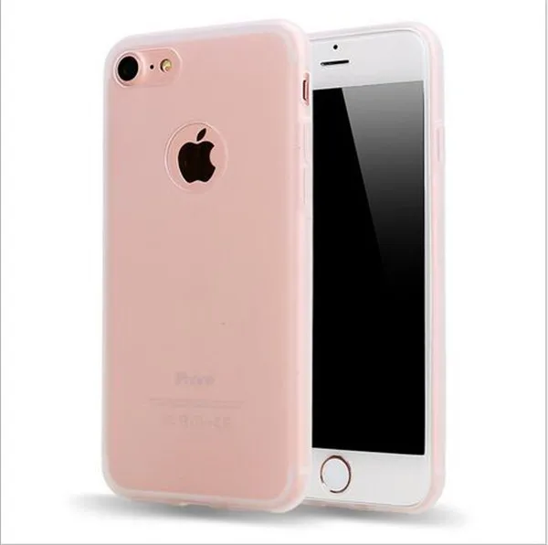 clear Ультратонкий чехол для iPhone 7, Прозрачный мягкий силиконовый чехол для телефона из ТПУ ярких цветов s, для iPhone 6, 6 S, 5, 5S, SE, 7 Plus, чехол - Цвет: clear