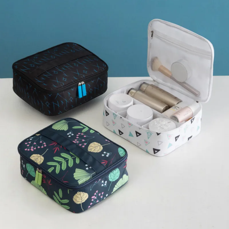 

High Quality Cosmetic Bags Cases Women Waterproof Travel Beauty Make Up Organizer Toiletry Bag Zipper Makeup Bag
