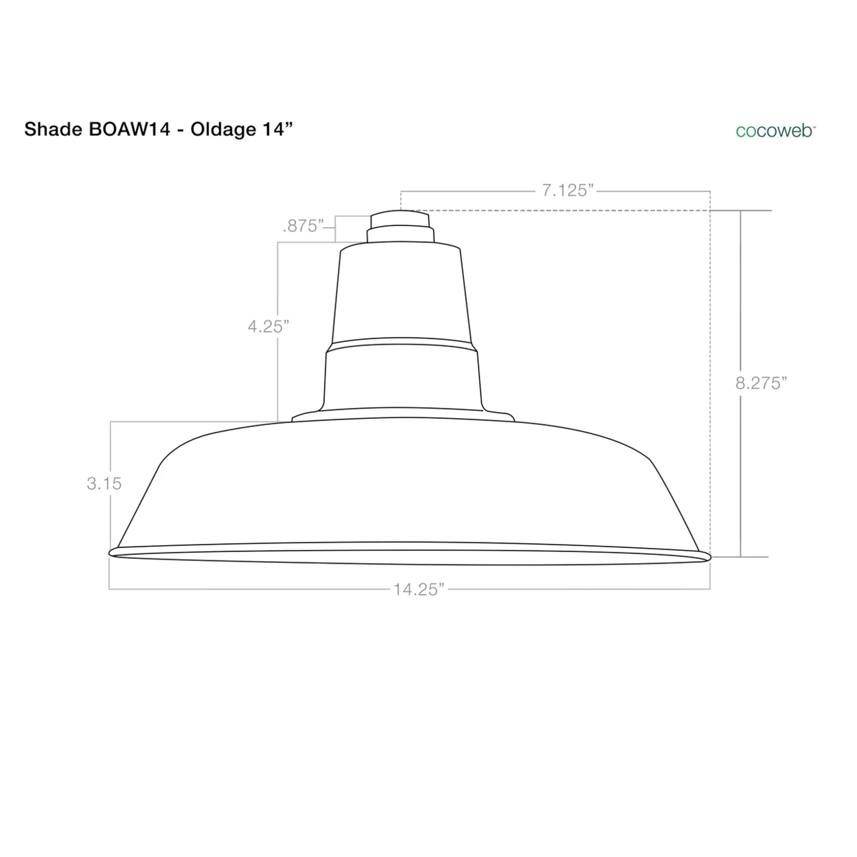 14 Oldage LED Pendant Light in Galvanized Silver (2)