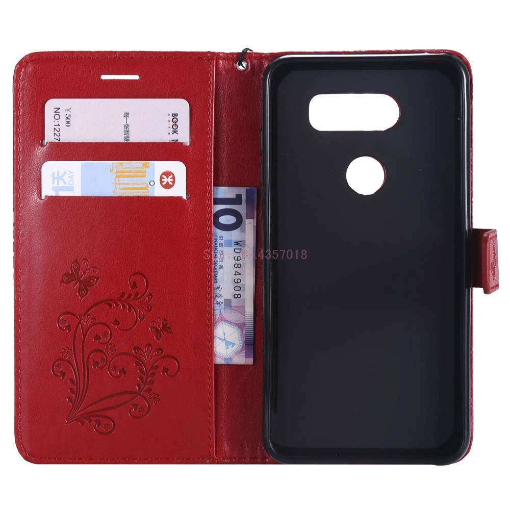 Чехол бумажник Чехлы для LG V30 H930DS US998 V300L 64 Гб 128 С Откидывающейся Крышкой в виде