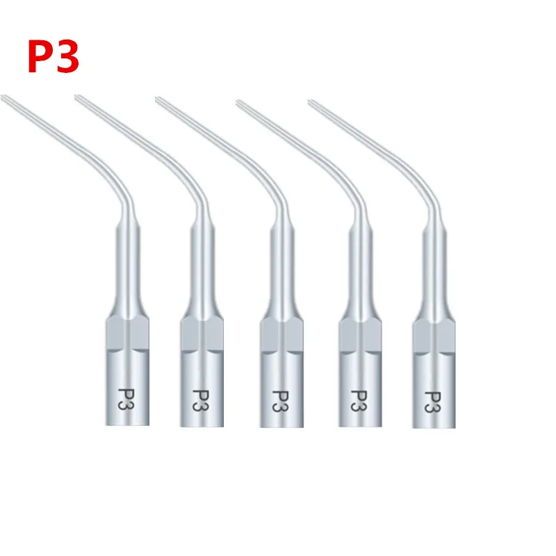 

5X Dental Perio Scaling Tips P3 for EMS Woodpecker Piezo Scaler Handpiece SALE